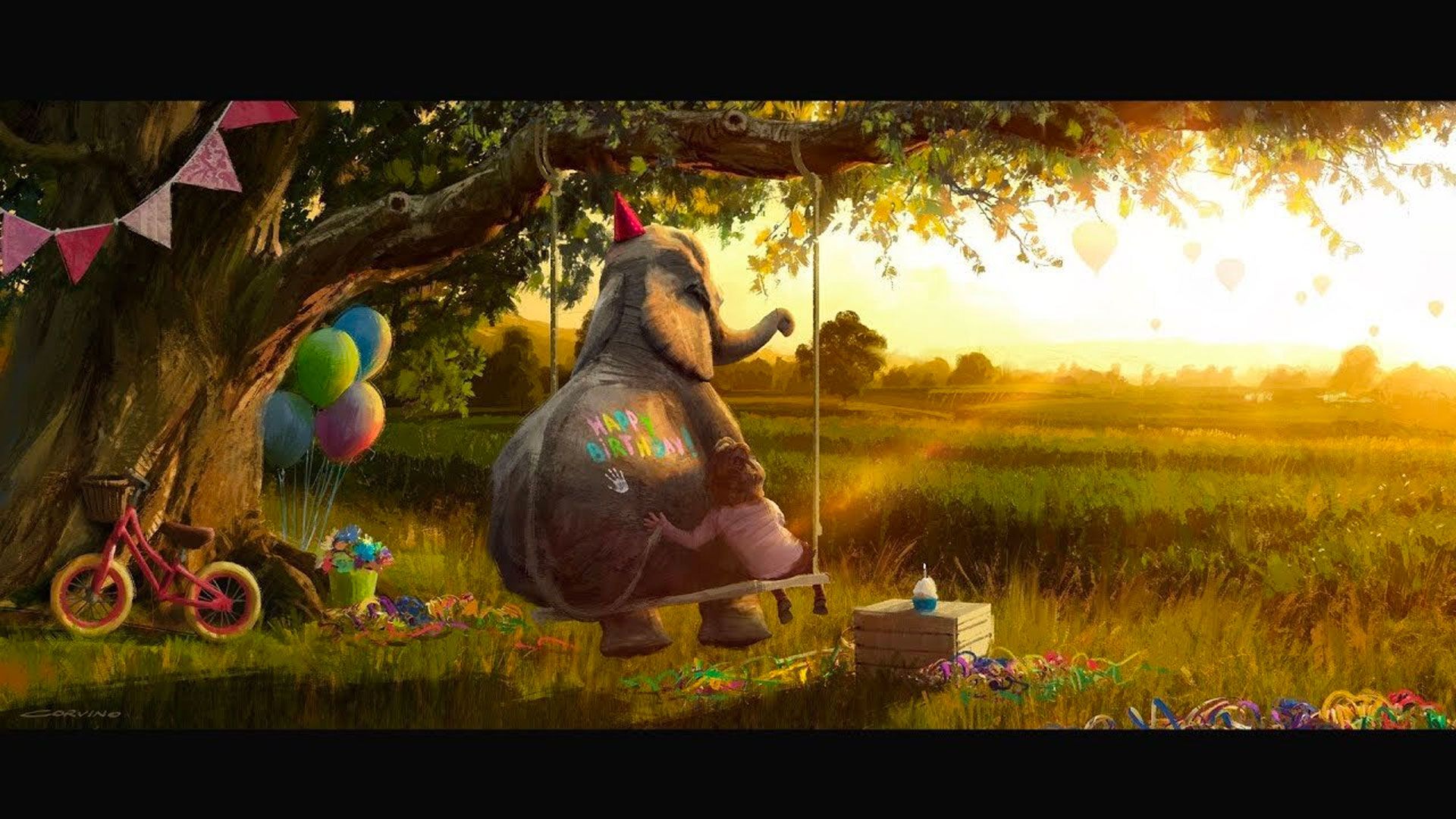 Cinematic Illustration for film