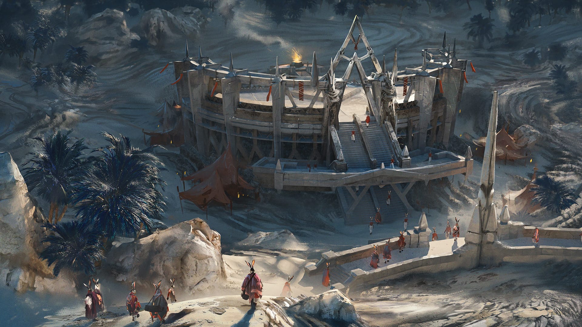 World Building using Blender & Photoshop